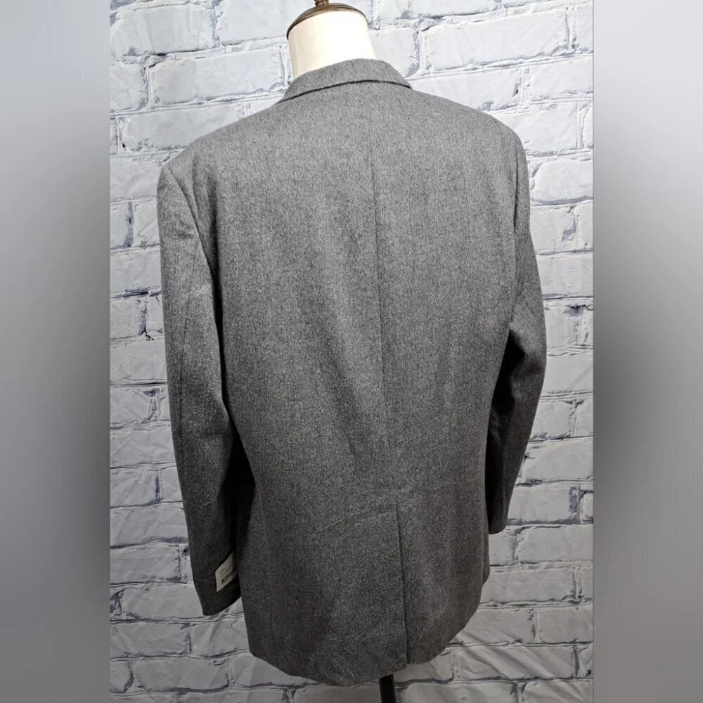 NWT Patrick James Men's Blazer Sport Coat 100% Camel Hair Cotter SC Size 46L
